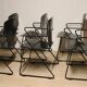Série de 6 chaises EGOA 300 par Josep Mora - 1980