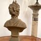 Bust En Terre Cuite Diane Chasseresse d'Apres Houdon Epoque 19th