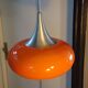 Doria 1970 opaline orange pendant light