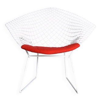 Fauteuil diamant par Harry Bertoia pour Knoll international 1970’s