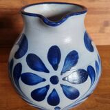 Salt-glazed stoneware jug Alsace / Germany 1.5 L handmade