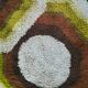 1970s Gorgeous Space Age Luxury Rug by Desso with Original Label.
