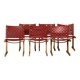 Ditte & Adrian Heath Dining Chairs in Ash and Leather, France & Søn