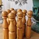 Jeux de 9 quilles en bois et 2 boules