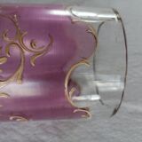 Enamelled roller vase