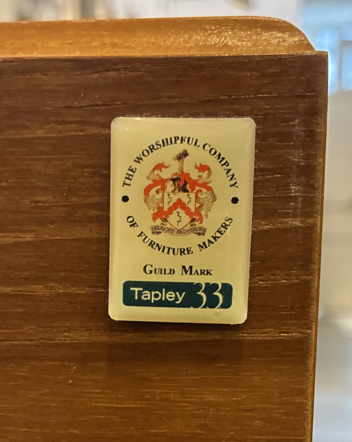 Low teak enfilade from the 1970s