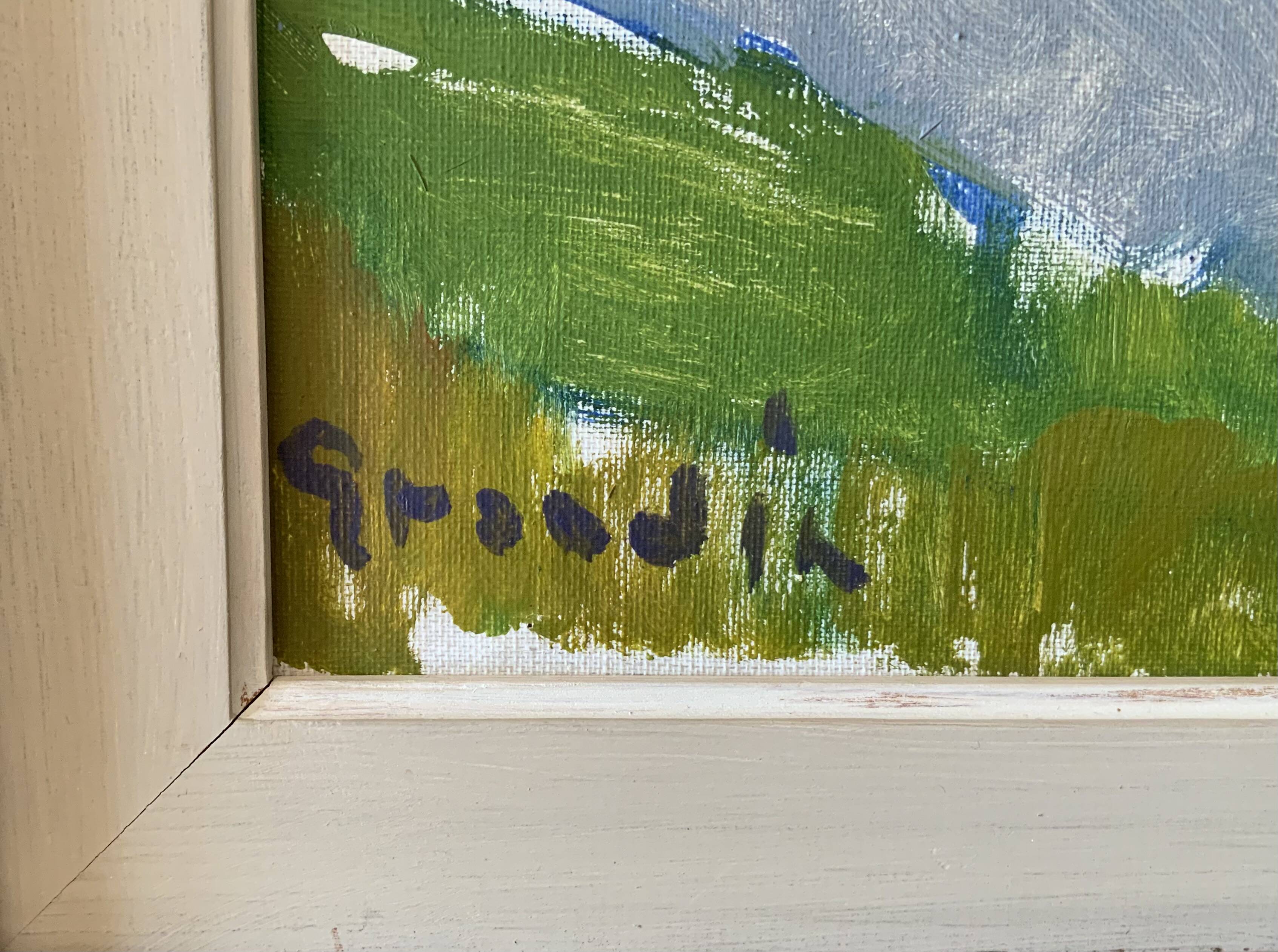 Svan Grandin (1906- 1982) Vintage Painting Landscape, signed