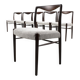 Chaises de salle à manger par Kai Lyngfeldt Larsen, ensemble de 6