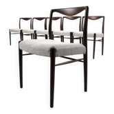 Dining Chairs by Kai Lyngfeldt Larsen, Set of 6