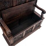Box bench, France, around 1880.