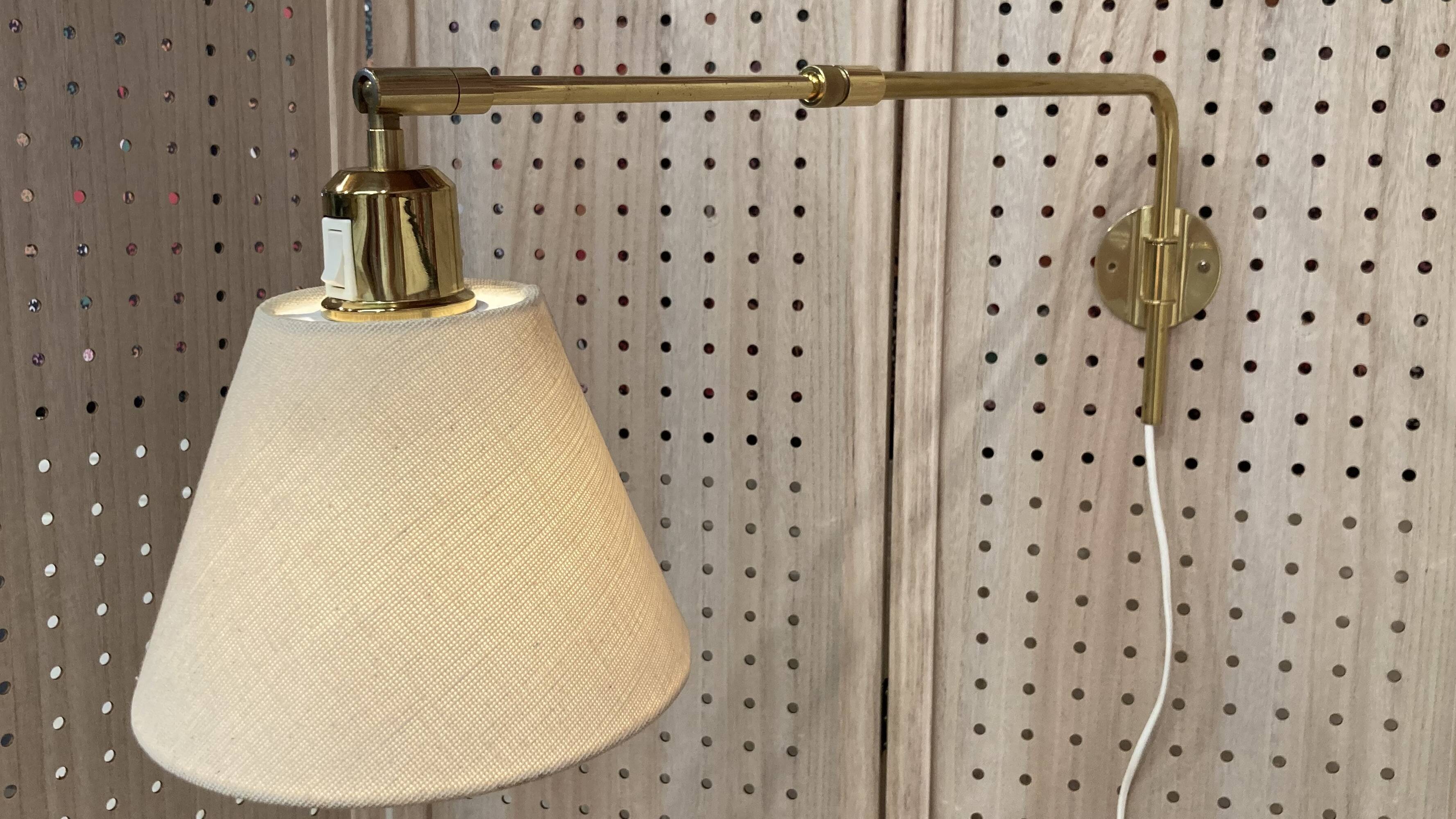 LARGE TELESCOPIC APPLIQUE SCANDINAVIAN DESIGN 1960.