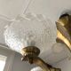 Parisian brasserie chandelier maison Ezan 1930