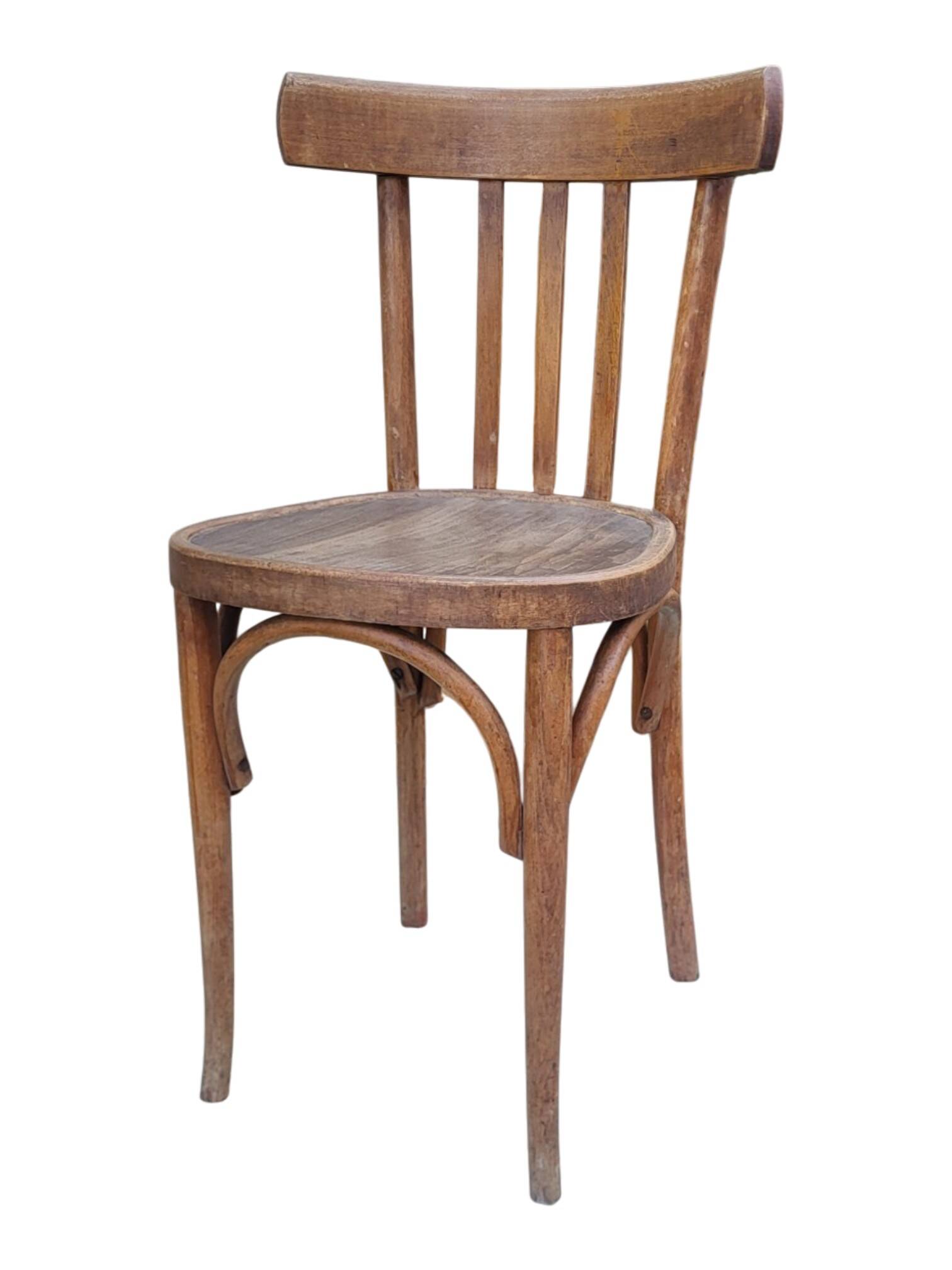 Bentwood bistro chair in Thonet/Baumann style, France, mid-20th century.