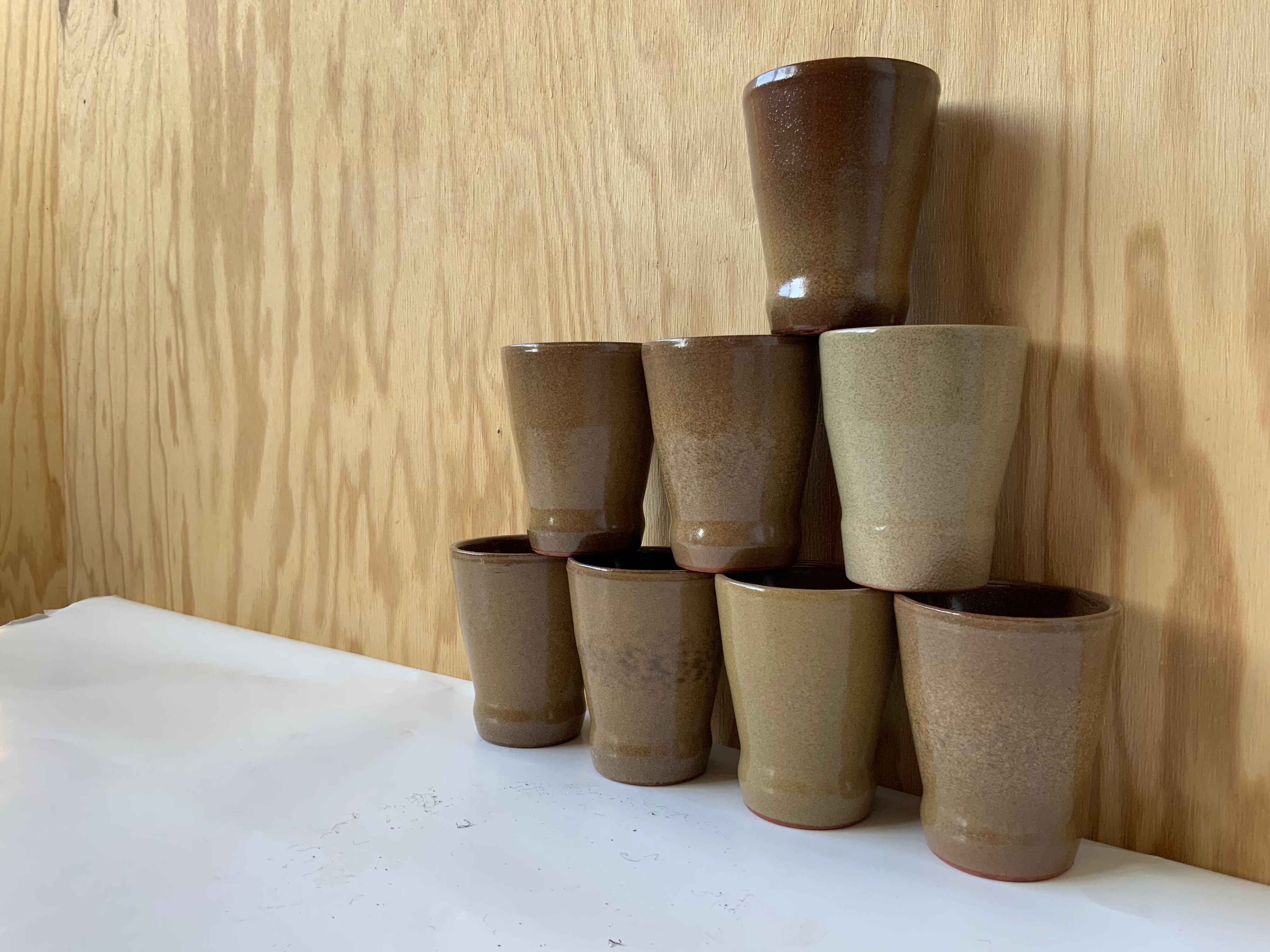 Sandstone cups