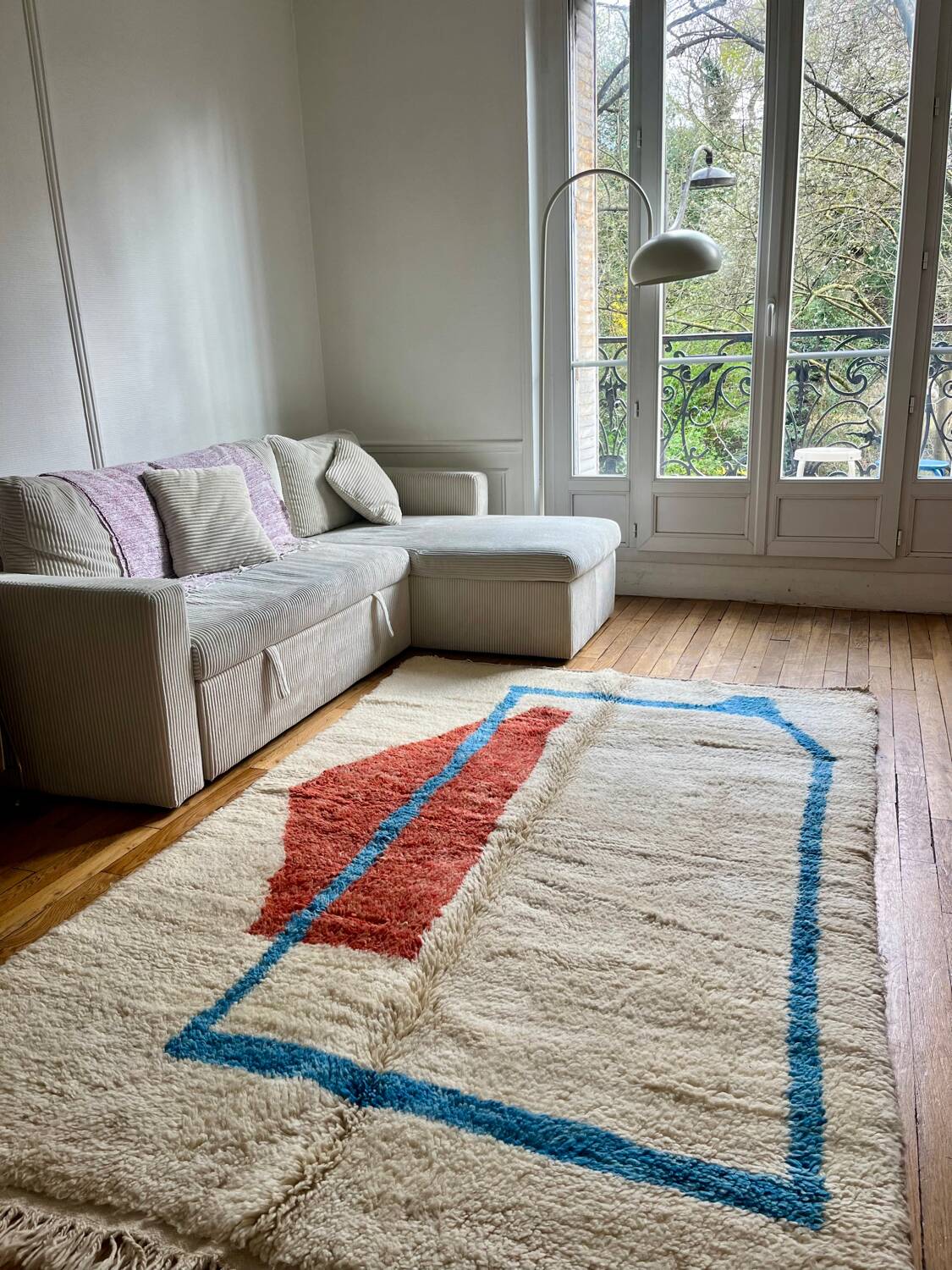 Berber rug 100% wool 160 x 242