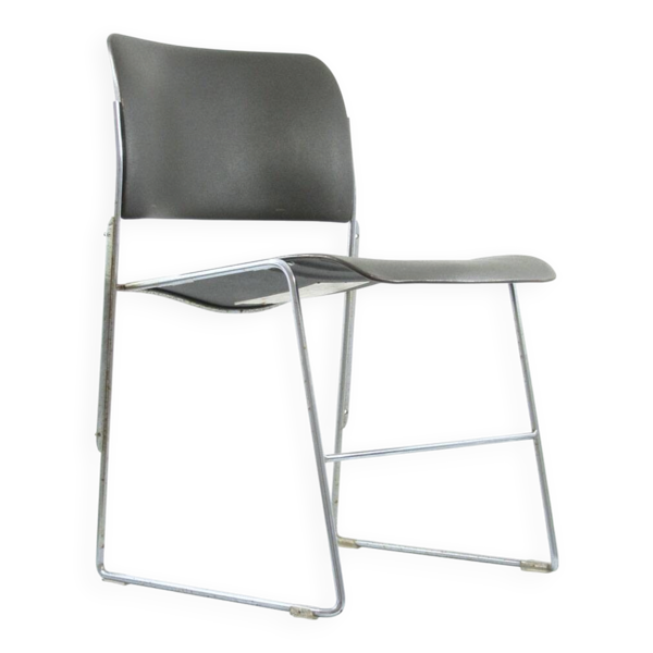 Chaises vintage rétro David Rowland 40/4