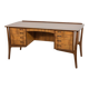 Mid-Century Walnut Desk by Svend Åge Madsen for H.P. Hansen, Denmark, 1960s