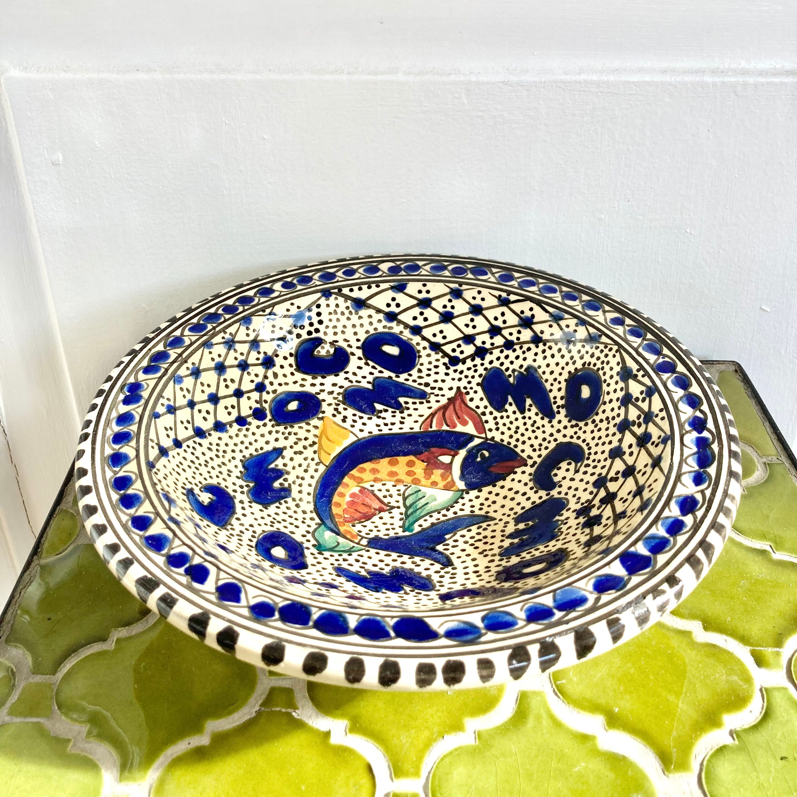 Empty pocket ceramic cut decoration fish