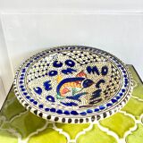 Empty pocket ceramic cut decoration fish