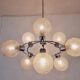 Large Midcentury Galaxy Sputnik Chandelier, Germany, 1970s
