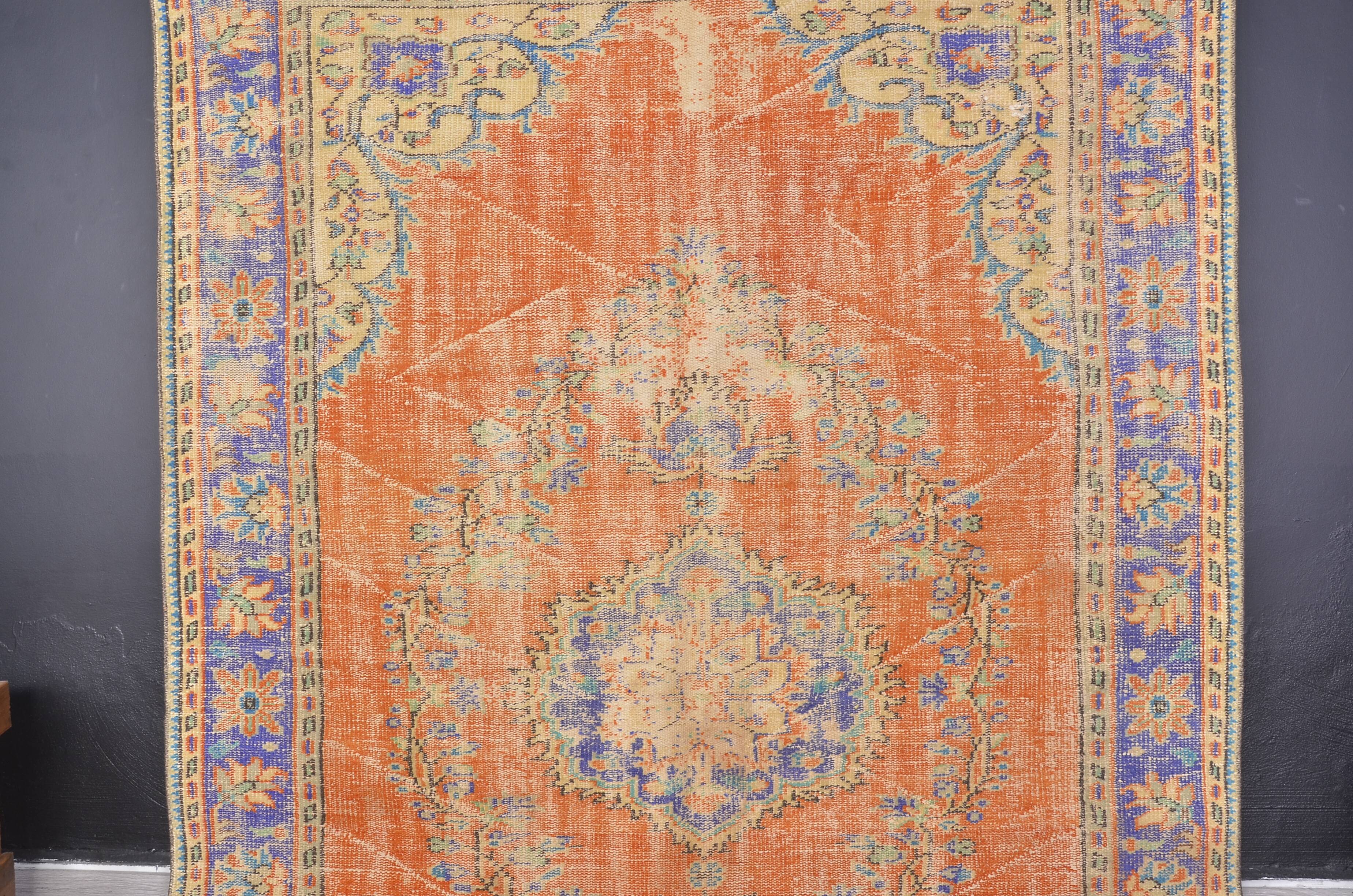 Vintage Oushak Wool Turkish Rug sku2304