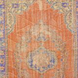 Vintage Oushak Wool Turkish Rug sku2304