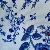 English salad bowl Johnson Brothers model Rose Chintz blue