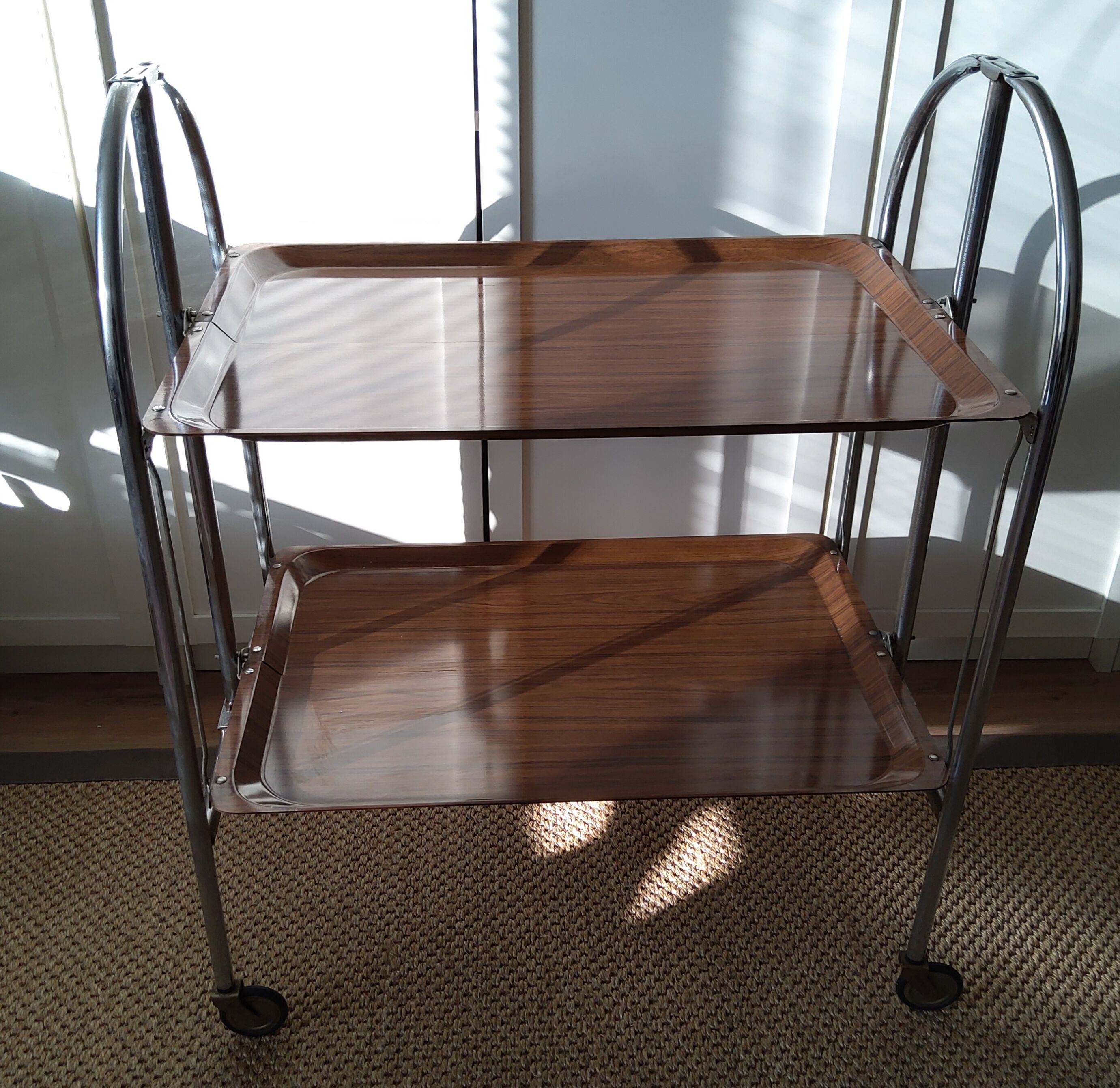 Table pliante vintage année 70