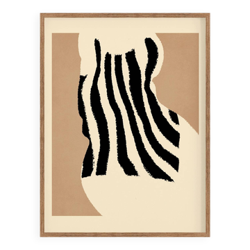 Impression giclée d'une figure féminine