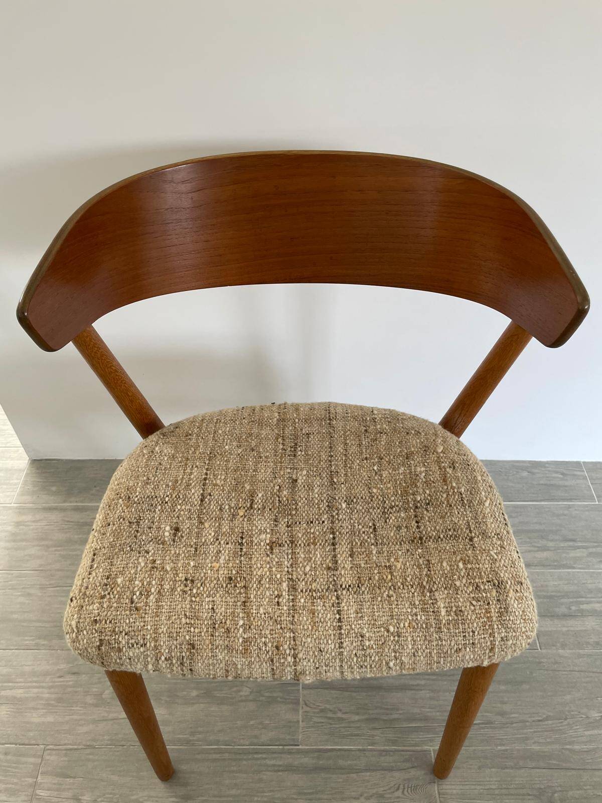 4 Helge Sibast dining chairs model 7, 1953