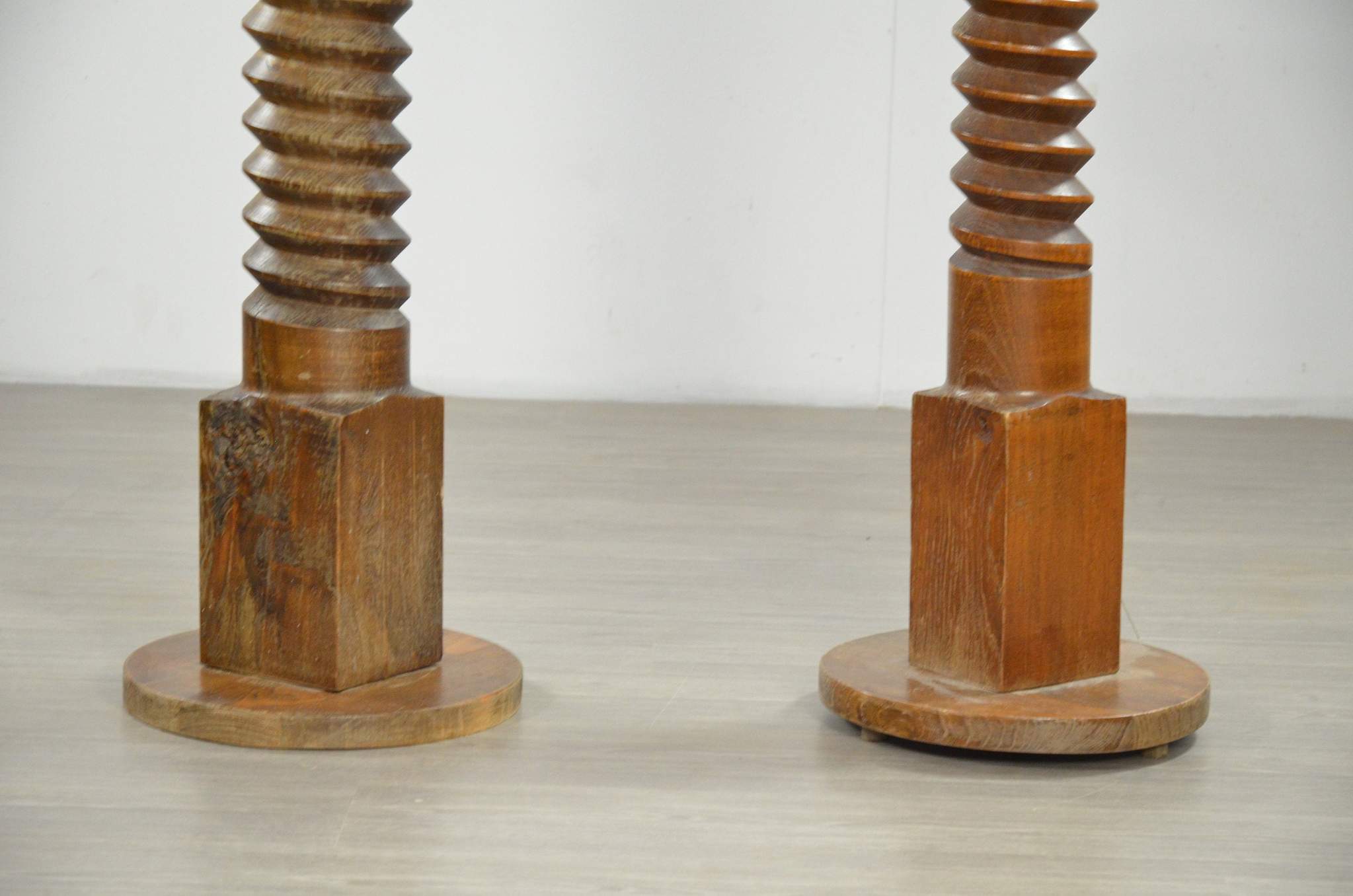 Pair of extra tables or Early 20th-century French picks