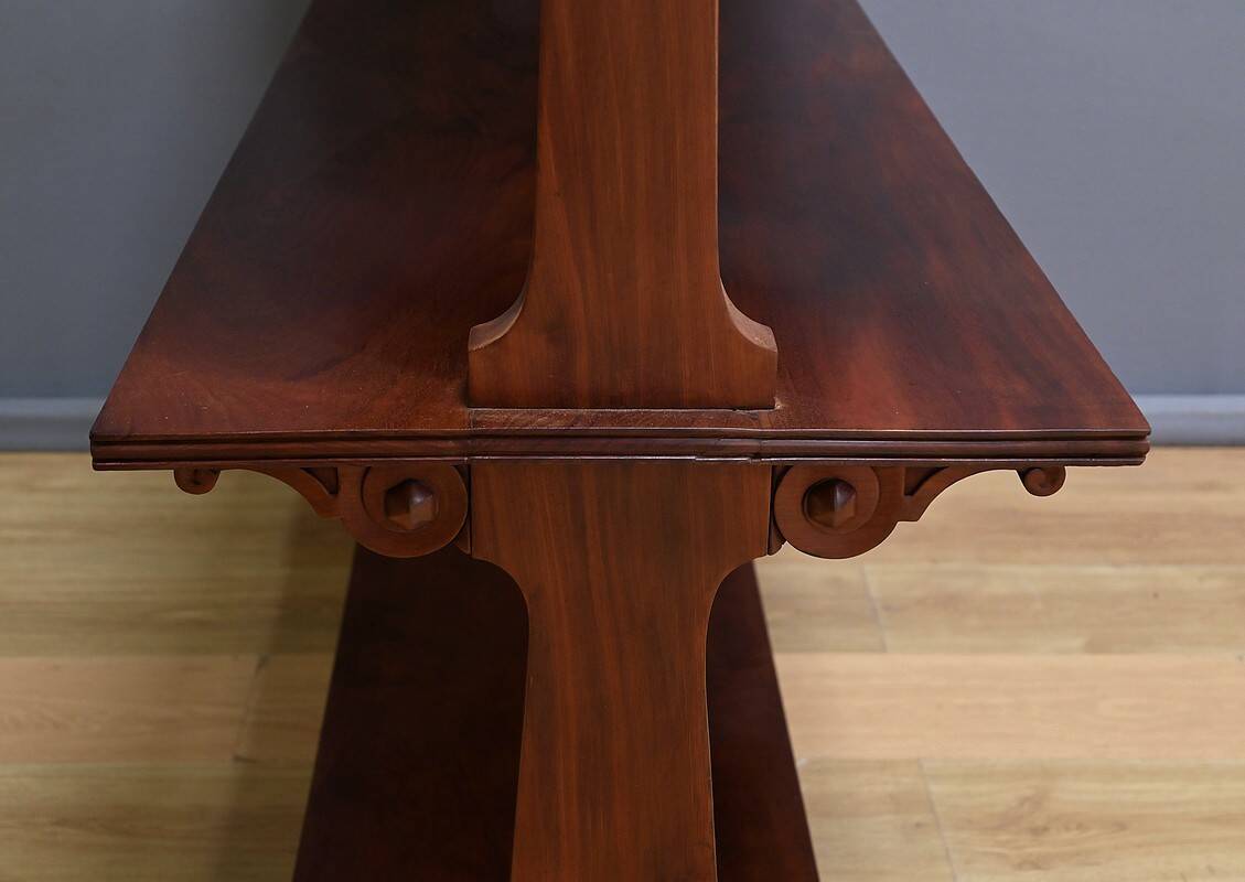 Victorian Mahogany Serving Trolley, England – Part 2 of the 19th Century