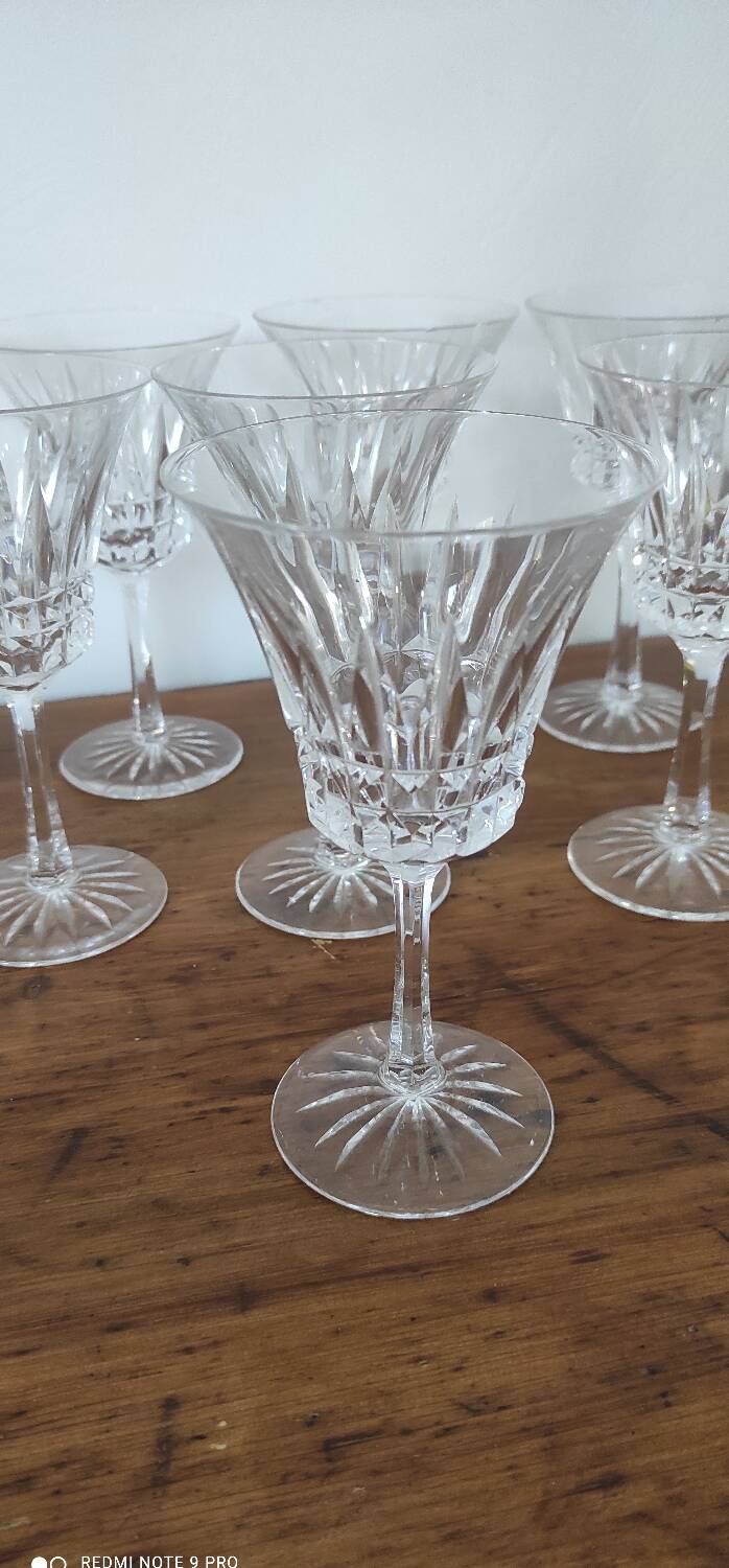 Villeroy and boch crystal wine glass set