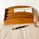 Vintage letter rack