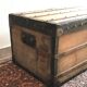 Twentieth century old travel trunk