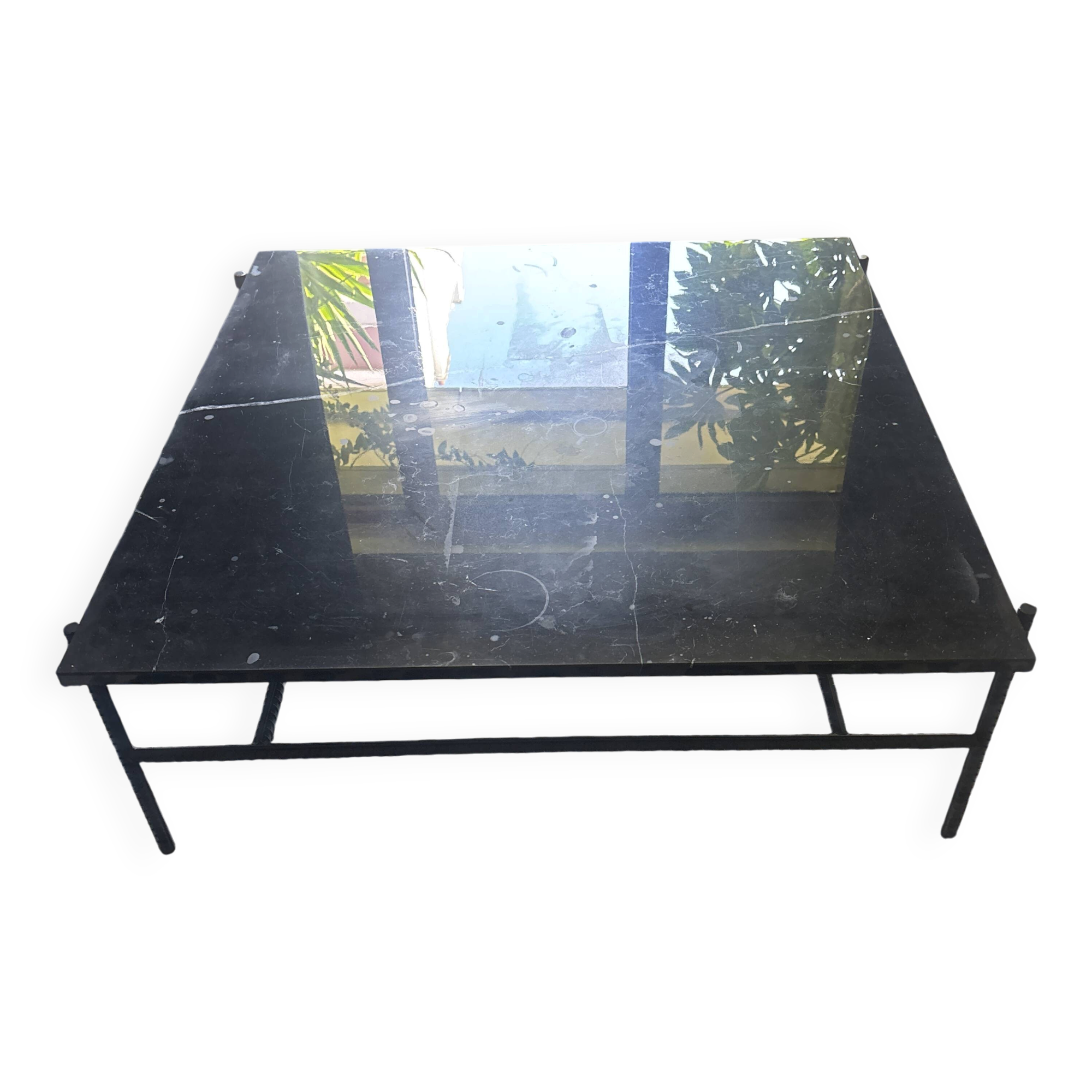 Table basse carré rRebar