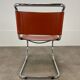 MR10 Mies Van Der Rohe chair, leather, 1980s