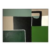 Abstrait géométrique vert no2
