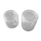 Lot 2 Jars The Best Clear Glass 1 L - 0.75 L
