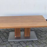 Table Basse à Piédestal Massive par Vierhaus