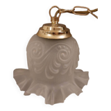 Skirted hanging chandelier