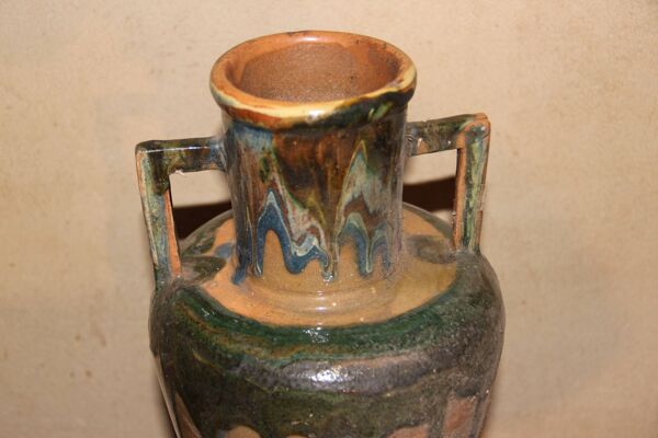Grand vase en céramique art deco