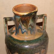 Grand vase en céramique art deco