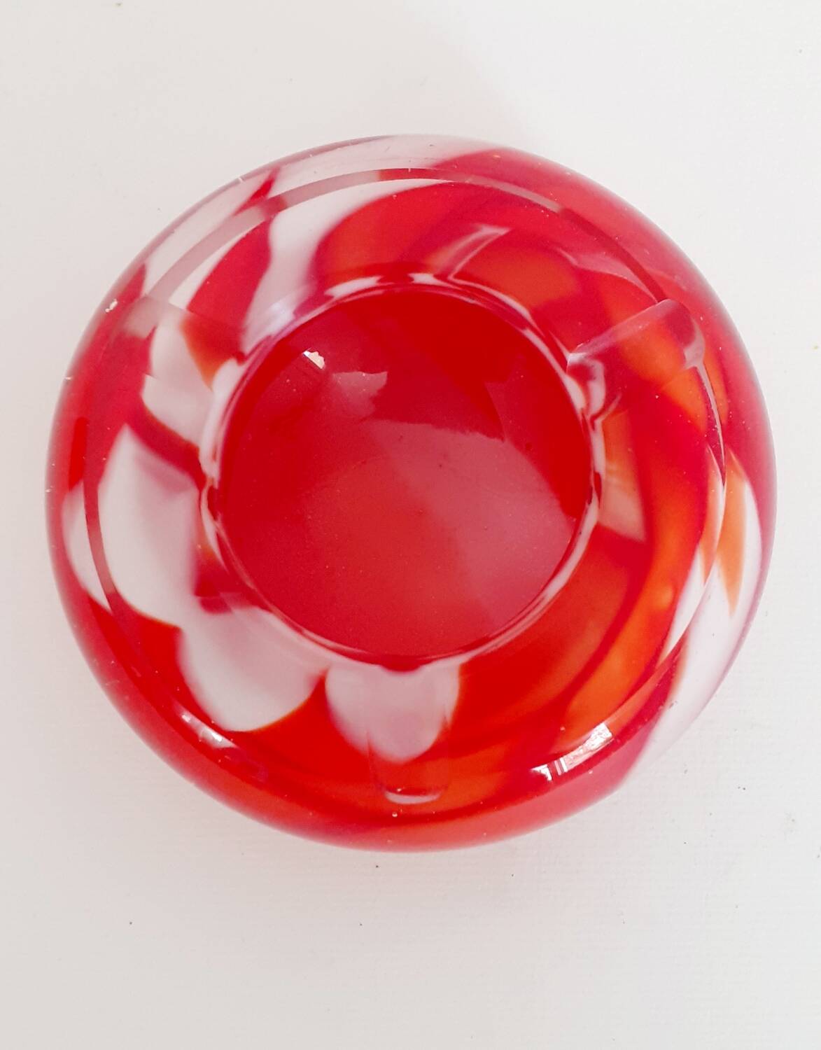 70s vase and ashtray duo