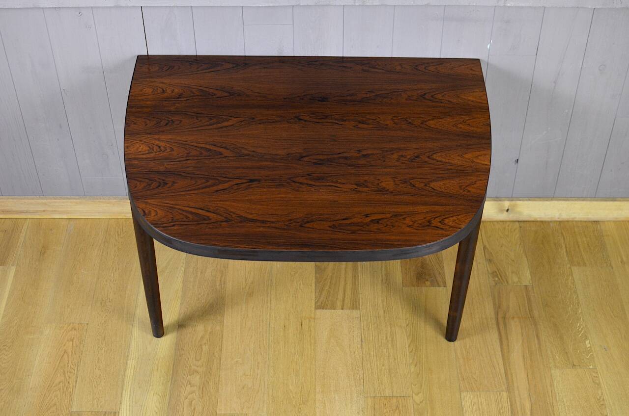 Scandinavian Console in Rio Rosewood Vintage 1960