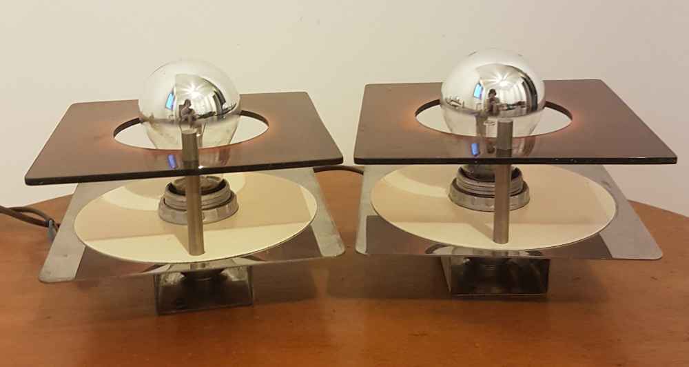 Wall light 70s by Jocelyne Trocmé