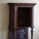 Baroque-style wardrobe in oak and birch, made by a Danish cabinetmaker, 1920s.