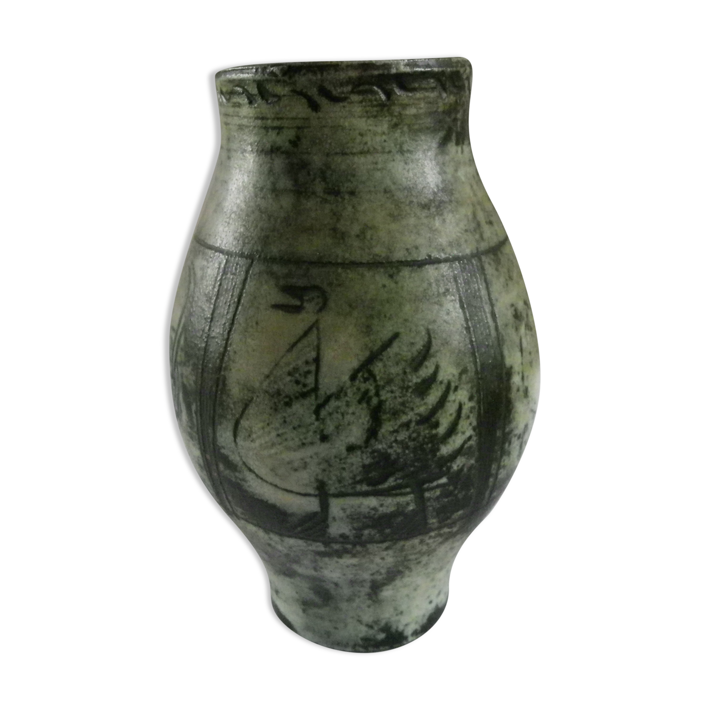Ceramic vase by Jacques Blin