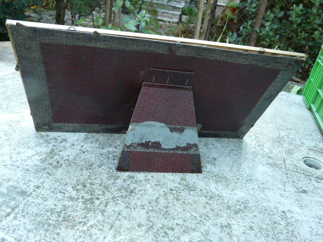 Old wooden frame or photo holder