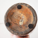 Purple ceramic pot cover